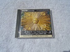 Bbc Music - Js Bach - Four Violin Sonatas Toccata And Fugue Bwv565 - Cd Bbc Music - Js Bach - Four Violin Sonatas Toccata And Fugue Bwv565 - Cd