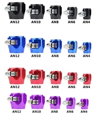 4/6/8/10/12AN Hex Hose Finisher Clamp Screw Band Hose End Cover Fitting