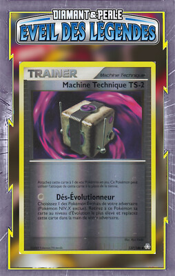 Technische Maschine TS-2 Reverse - DP06 - 137/146 - Französische Pokemon Karte