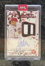 2023 Topps Pristine Joey Votto Popular Demand Jersey Patch Auto SP 06/15 Reds