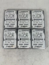 Lot of 6) 900GB HGST HDD P/N 0B26078 Model: HUC109090CSS600