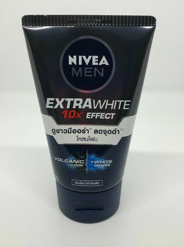 2 x 100 g. NIVEA MEN EXTRA WHITEN PORE MINIMIZER MUD FACIAL FOAM ** Express ! - Picture 5 of 5