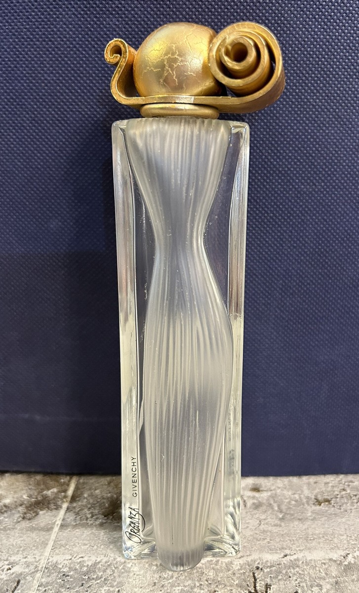 Vintage Organza Empty Perfume Bottle by Givenchy Spray 0.5oz