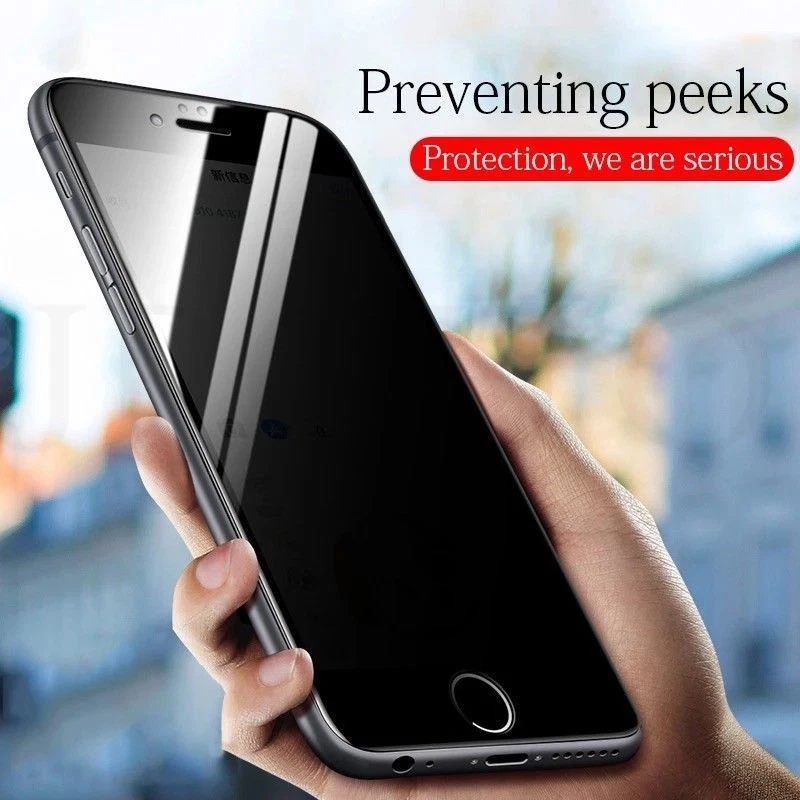 2PK iPhone 15 14 13 12 11 Pro Max XR Privacy Anti Spy GLASS Screen Protector - Image 4 of 4