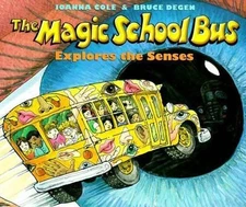 The Magic School Bus Explores the Senses - hardcover, Joanna Cole, 0590446975