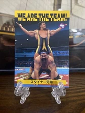 1995 BBM Pro Wrestling We are the Team Steiner Brothers #188 Pack Fresh