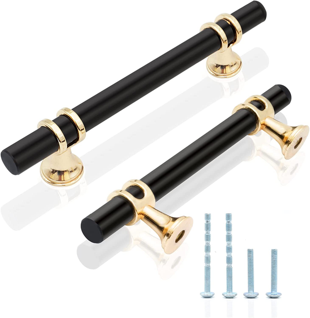 10 Pack Matte Black Cabinet Pulls Black and Gold Cabinet Pulls 3 Inch 10 Pack Matte Black Cabinet Pulls Black and Gold Cabinet Pulls 3 Inch