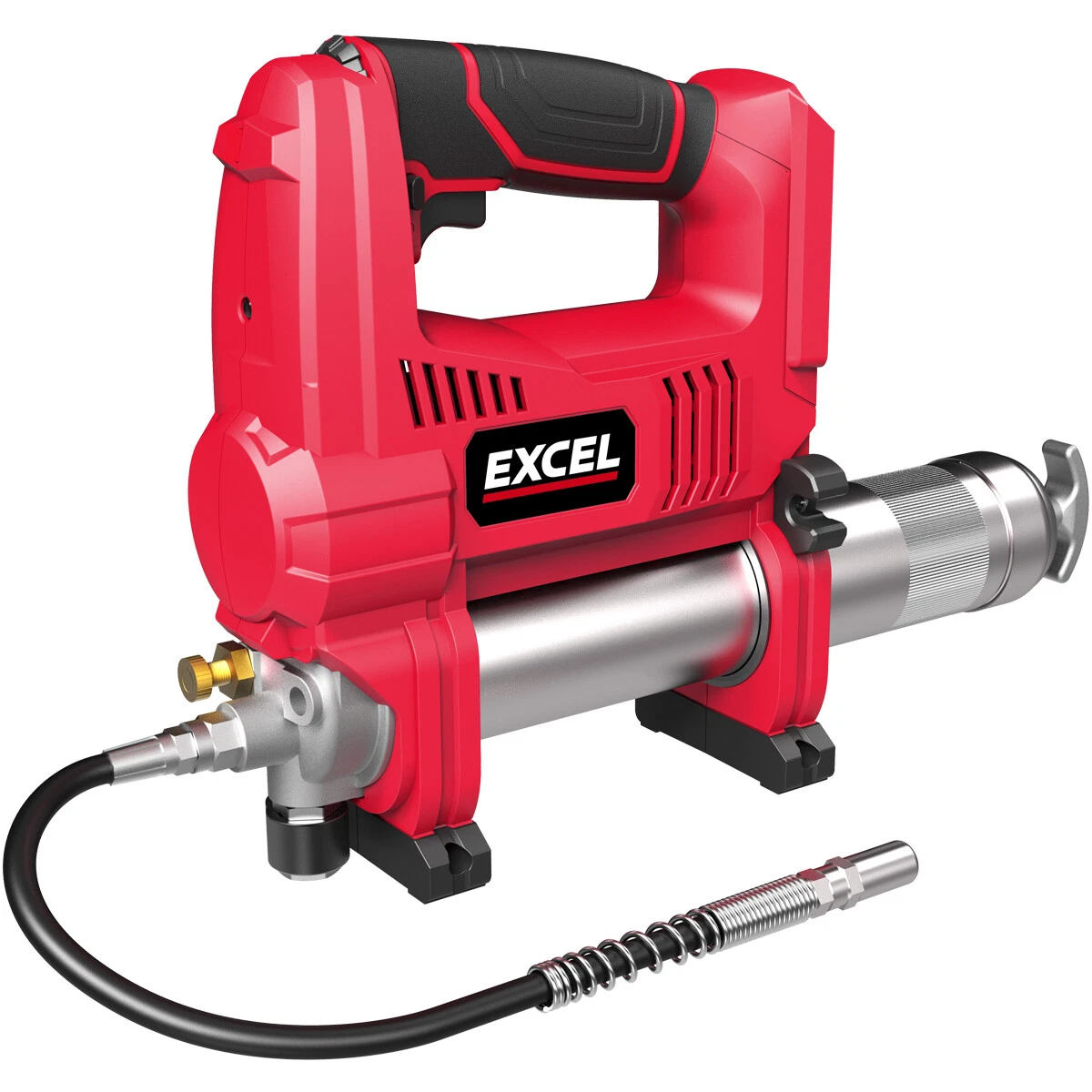 Excel 18V Cordless Grease Gun Variable Speed Body Battery Charger