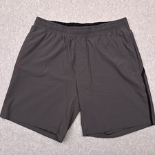Rhone Versatility Shorts Men's Large Gray 9" Gray Athletic Running Performance