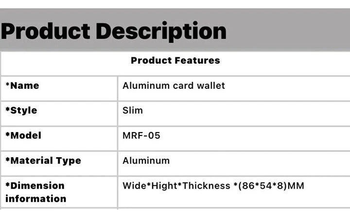 JOE BURROW - BENGALS - CARTERA MINIMALISTA DELGADA - IMPRESA EN UV ***FIRMADA*** Foto 3 de 3
