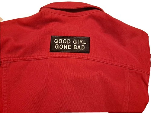 Crazy Horse legend Women Jacket Color Red Size Small good girl gone bad tag. - Picture 7 of 8
