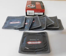 TMR The Main Resource TI743 Dual Cure Tire Repair Patch 3 3/4" x 4"  Box of 10