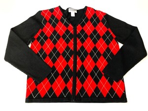 supreme argyle sweater