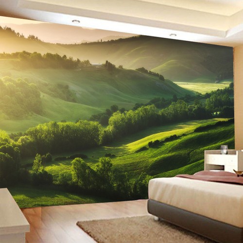 Großer Wald Wandbehang Wandteppich Beauty View Überwurf Decke Tagesdecke Wandbild - Bild 31 von 34