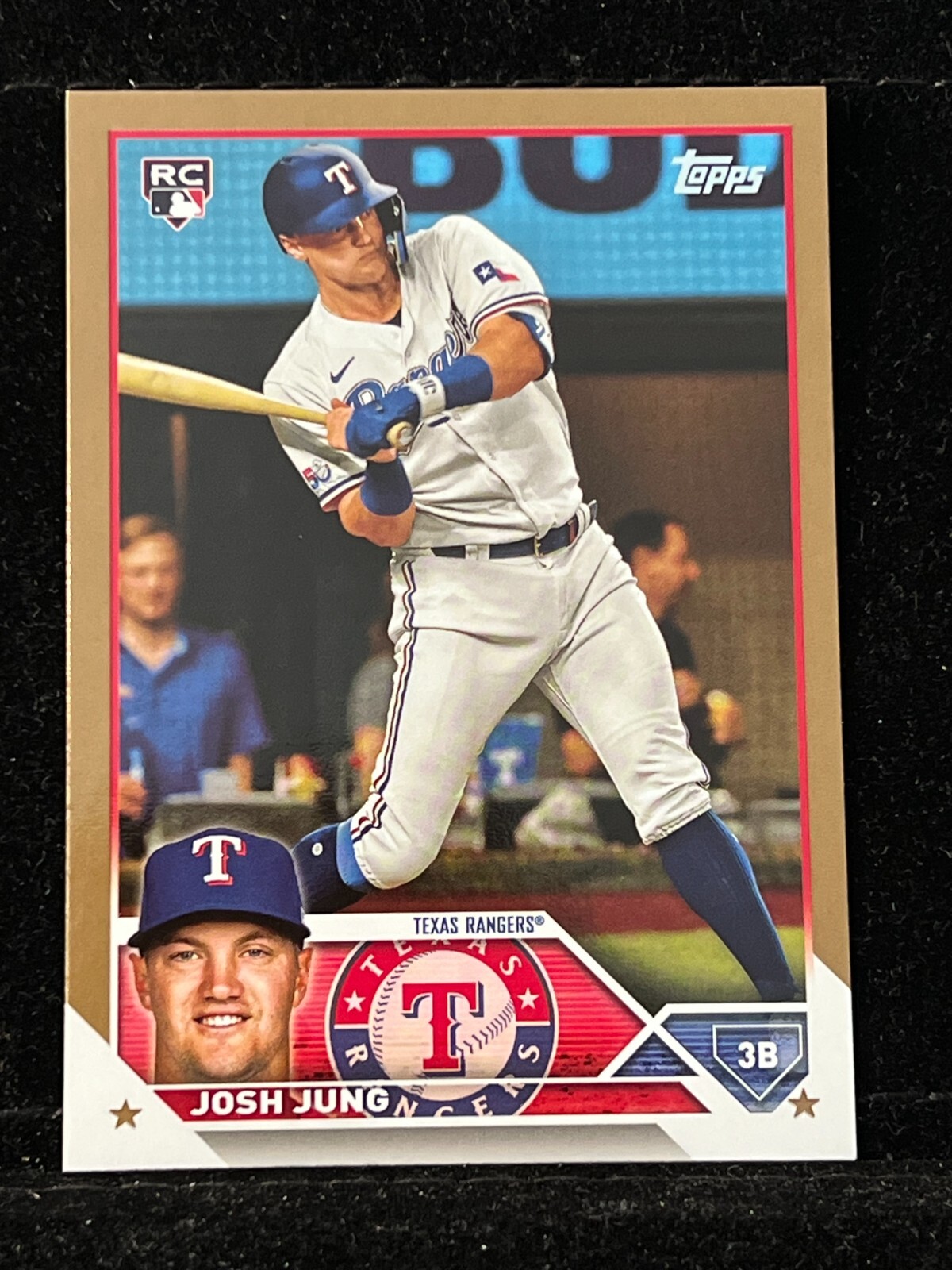 🔥🔥 2023 Topps Series 2 Gold /2023 #529 Josh Jung RC Texas Rangers 🔥🔥