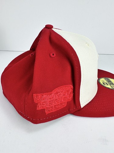 New Era 59Fifty Fitted Hat Boston Red Sox Cap Size 8 Side Patch - Bild 2 von 5