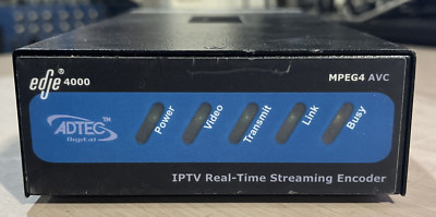 DIGITAL EDJE 4000 MPEG-2 MPEG-4 PART 10 AVC ENCODER