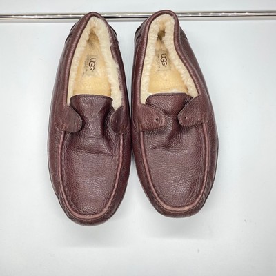 shearling lined moc clog