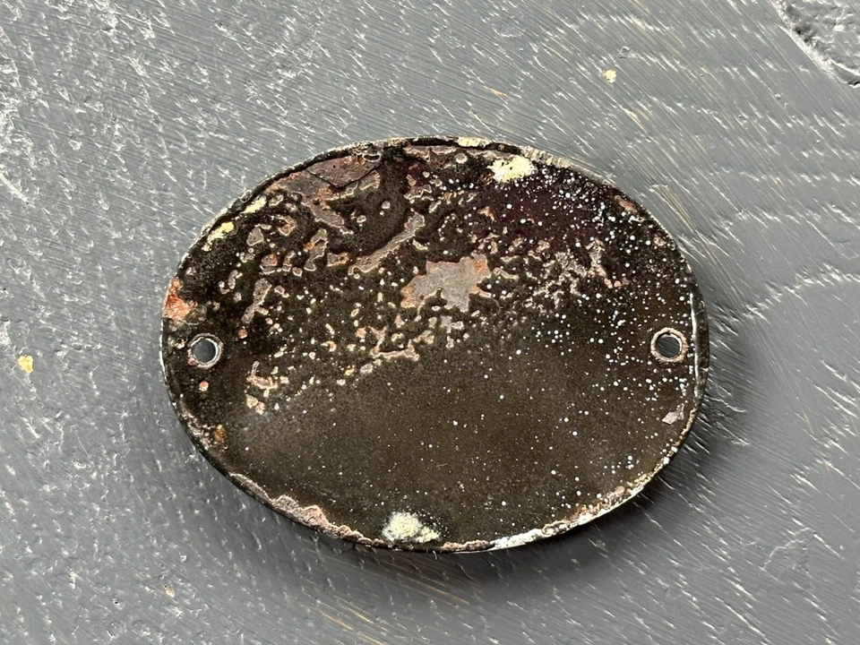 Número 95 Vintage Esmalte Números de Casa Hecho en Europa SPA Habitación de H... - Imagen 2 de 2