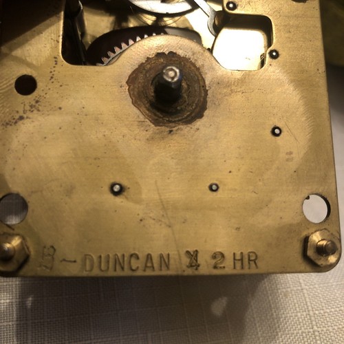 MECANISMO TEMPORIZADOR PARQUÍMETRO DUNCAN 2-4 H Steampunk latón RELOJ TRIPA 60 unos 50 - Imagen 3 de 11