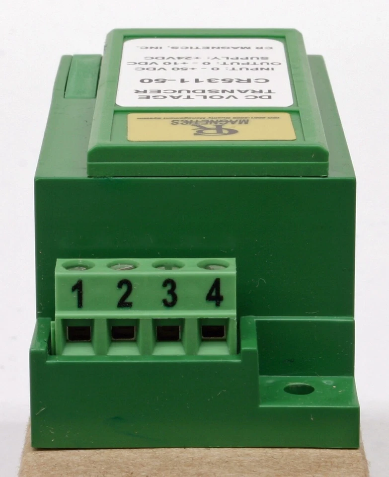 NIB CR Magnetics DC Voltage Transducer CR5311-50 - 0-50V Input; 10V Output - Image 4 of 4