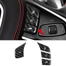 Car Sticker Control Button Button Cover For Corvette C8 20-2023 Car Accessories