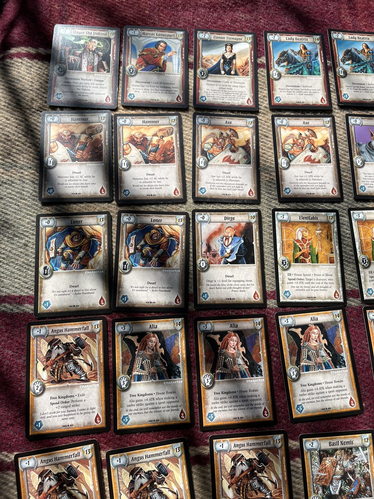 Warlord CCG Card Lot. Saga Of The Storm eBay