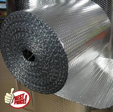 25M 40M 50M Double Bubble Foil Insulation 6?O-60?O Aluminium Warm Barrier Sheda