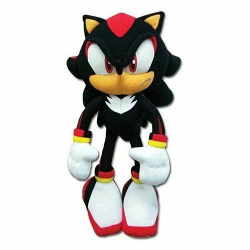 Sonic The Hedgehog Great Eastern GE-8967 Shadow Plush 12 بوصة العلامات المرخصة