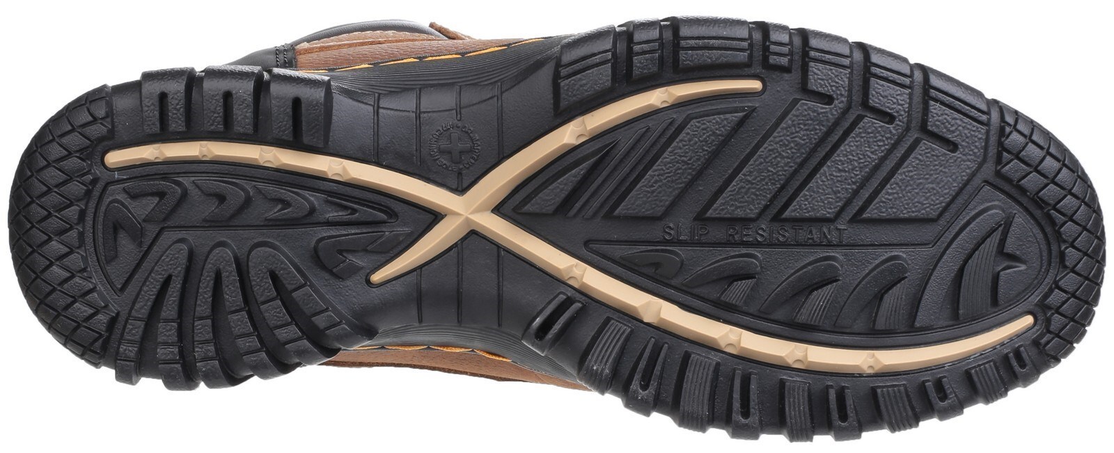 Dr Martens Mens Boots Safety Riverton Brown SB Leather Lace Up brown UK