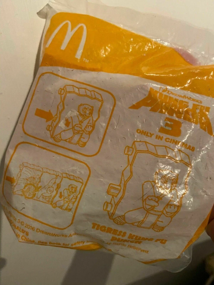 McDonald X Disney Panda 3 2016 serie Happy Meal juguete sin abrir Foto 4 de 4
