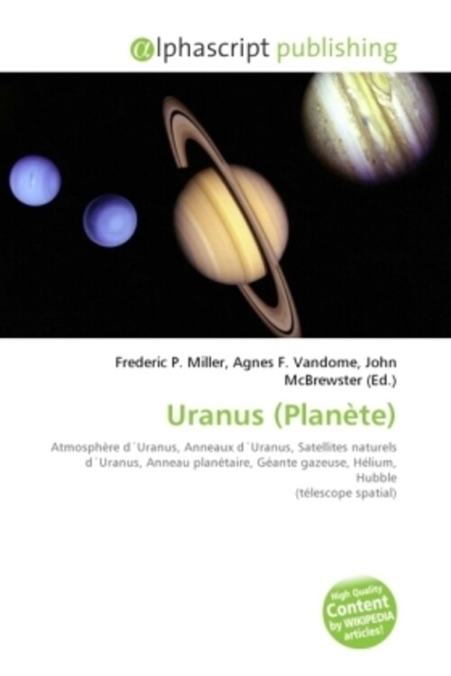 Frederic P. Miller (u. A.) | Uranus (planète) | Taschenbuch | Englisch