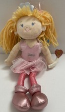Russ Berrie Girl Power Astro Belles June Fairy Doll Plush Pink Dress Claudine