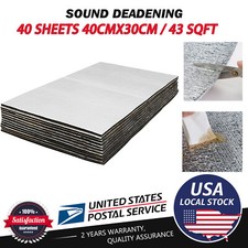4025cm Thermal Sound Deadener Car Heat Shield Insulation Noise Reduce Mat 7mm 4025cm Thermal Sound Deadener Car Heat Shield Insulation Noise Reduce Mat 7mm