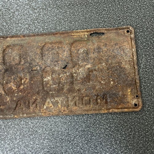 Vintage 1932 Montana License Plate - Picture 6 of 8