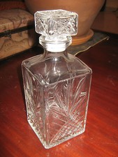 Bicchieri/Boccali/Bottiglia " WHISKY IN VETRO ANNI 70 " 