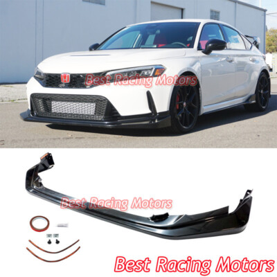 For 2023-2025 Honda Civic Type-R FL5 MU Style Front Bumper Lip (ABS)