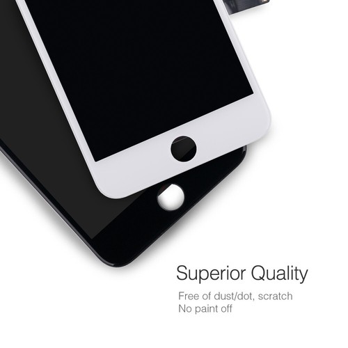 Apple iPhone 7+ Display ✔vormontiert ✔Klebedichtung ✔Schwarz oder Weiß - Zdjęcie 6 z 14