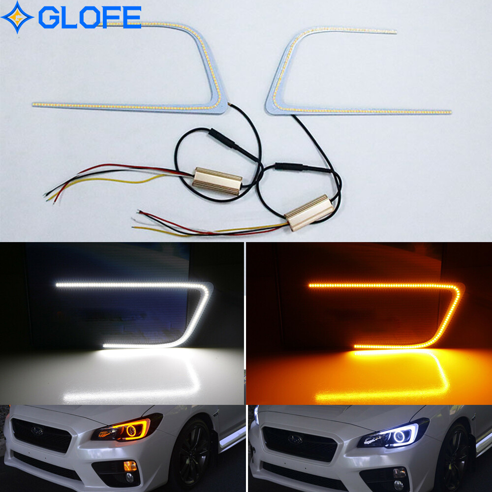 Switchback LED DRL C-Lights C-Rings Circuit Board For Subaru