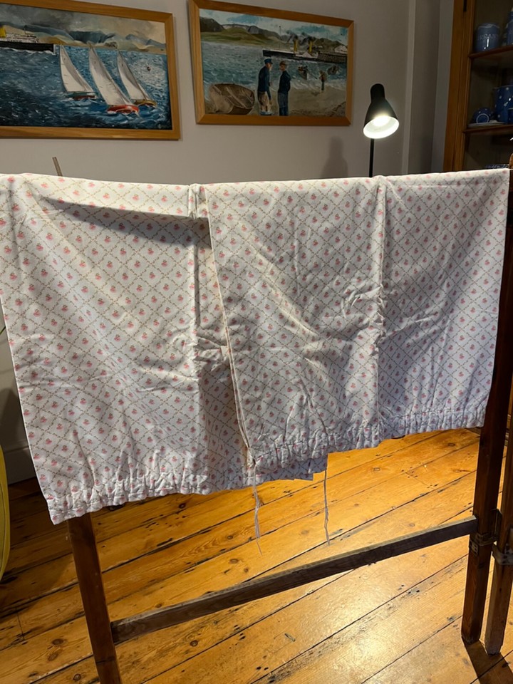 Vintage Laura Ashley 'Kate' lined curtains eBay