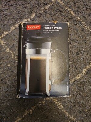 Bodum French Press Cafetiere - zwei Tassengröße - gebraucht - im Originalkarton unbenutzt