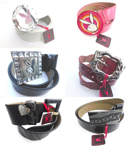 LADIES PLAYBOY BELTS VARIOUS STYLES 