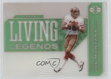 2020 Panini Illusions Living Legends Emerald Joe Montana #LL11 HOF 04br