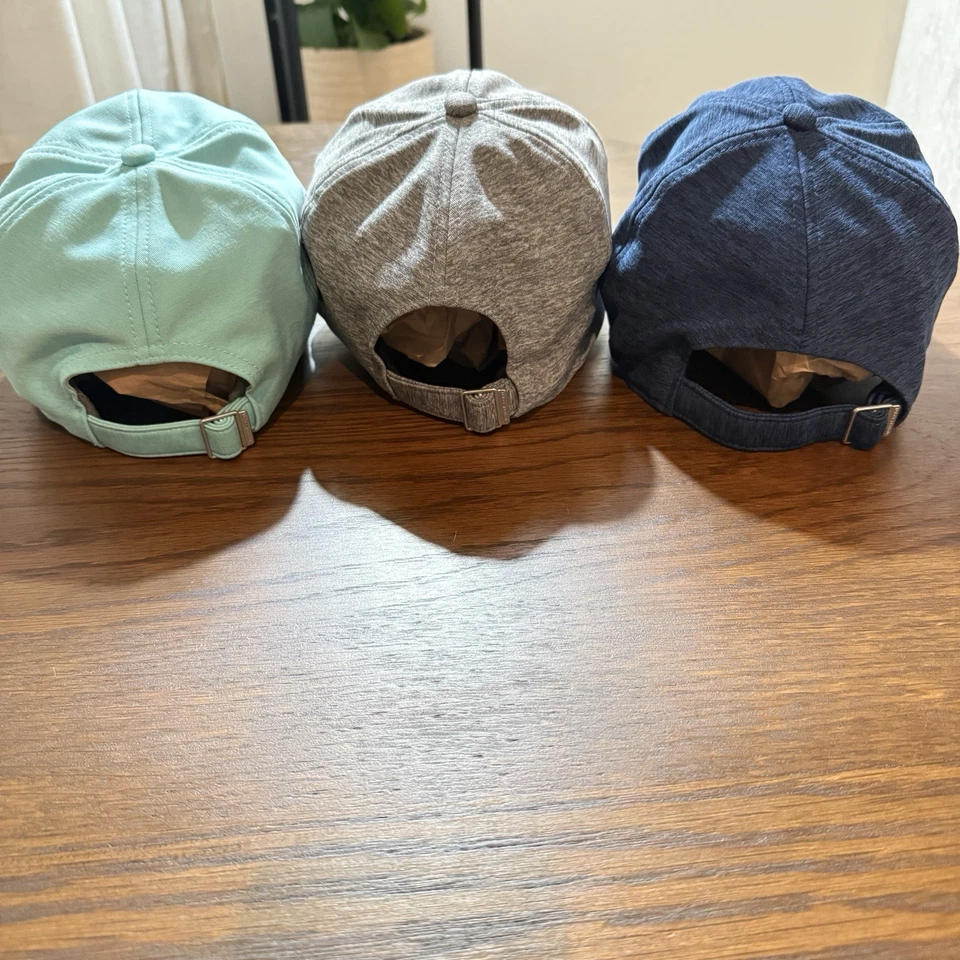 批量 3 件 女式 OSFA Under Armour 帽子 轻便 可调 跑步/高尔夫 — 第 2/4 张图片