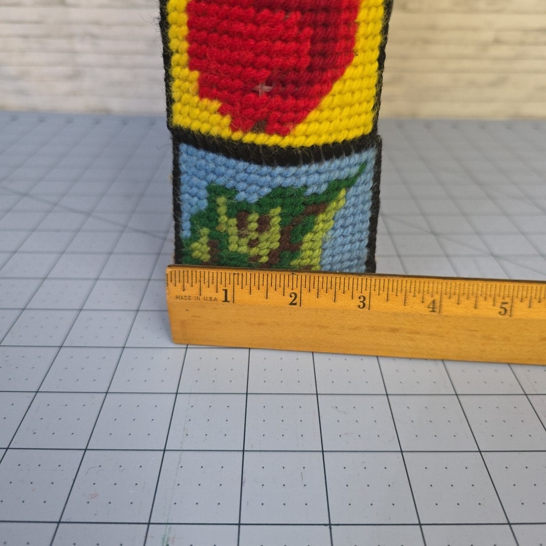 Needlepoint Ecology Cross Stitch Patchwork Womens… - image 8