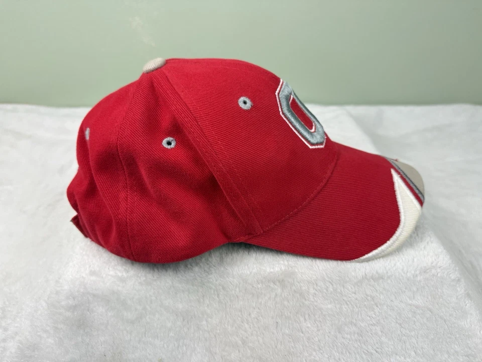 Ohio State Hat OSU Buckeyes BIG TEN Gorra Ajustable Coliseo Foto 3 de 4
