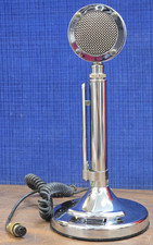 Astatic D-104 Silver Eagle Microphone, 4-Pin, Vintage (Parts Only)