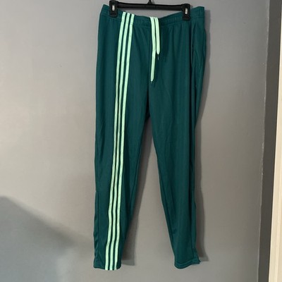 Mens Adidas Tiro Tk Dr Pants Size Xl Soccer Football Legacy Teal  Pulse Lime