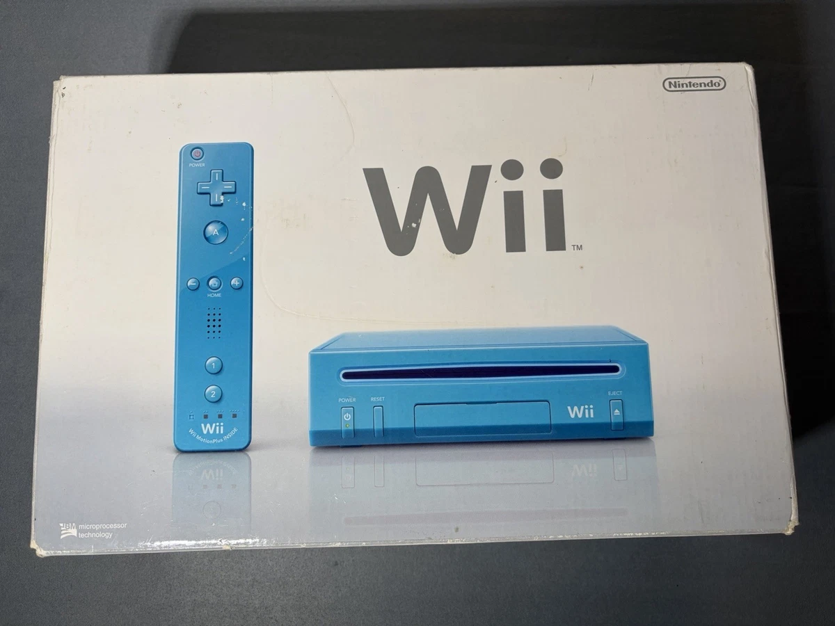 Las mejores ofertas en Nintendo Wii NTSC-U/C Blue consolas de