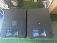 2 QSC KS118 And. 2 K12.2 with M20 Poles In New Condition. See Photos